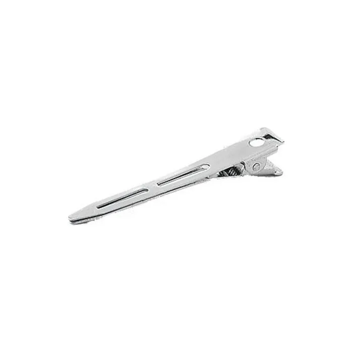 Donegal Metal Hair Clips for Sectioning Hair 7cm - Pack of 12