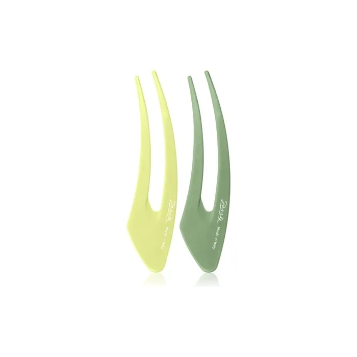 Janeke Hair Clip Green 2x15 Cm