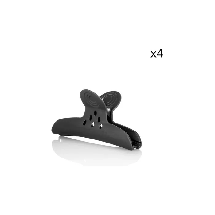 Xanitalia Pro Xan Pro Large Black Hair Clips X4
