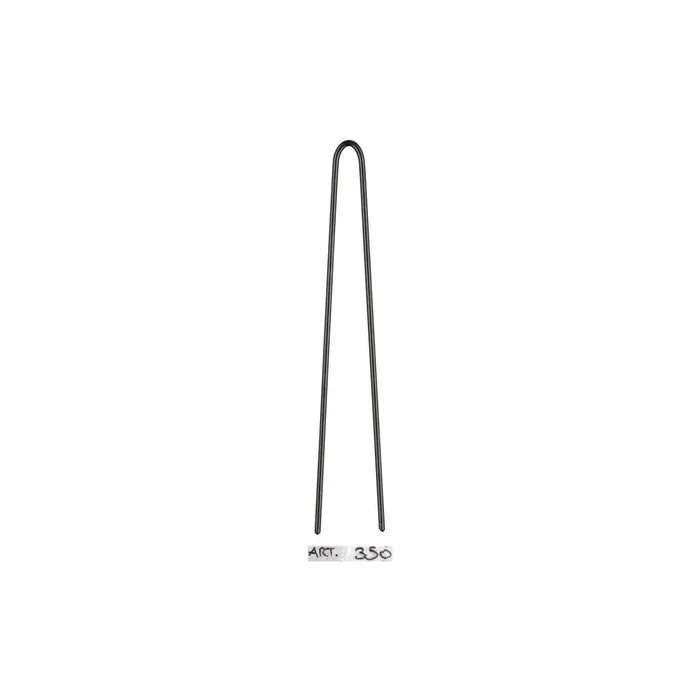 Xanitaliapro Record Life Hairpins Smooth Black 7cm 20 Pieces