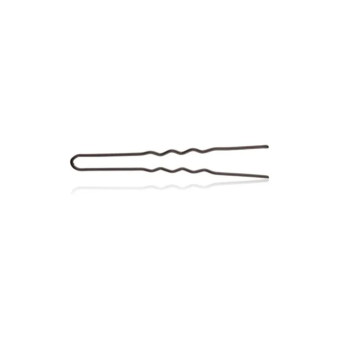Xanitaliapro Record Life Curved Hairpins Black 7cm 20 Pieces