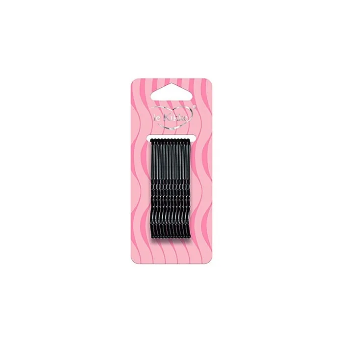Le Kikke Onduline Hair Clips 5cm Black