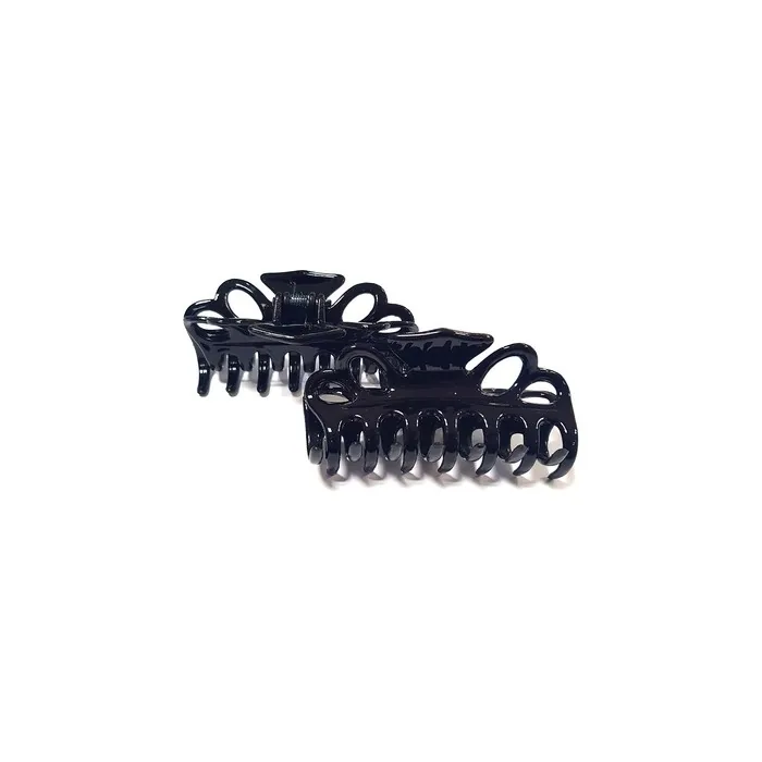 Le Kikke Crabby Basic Hair Pin 8cm - Black