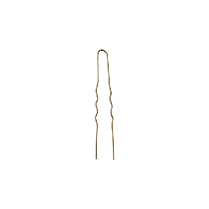 Eurostil Hairpins 55mm Invisible Bronze 20 Units