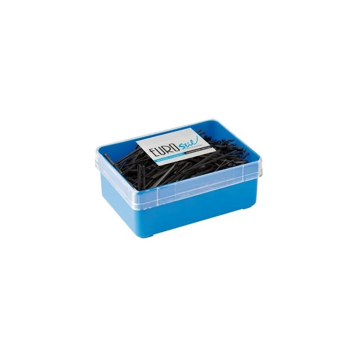Eurostil Antislip Clip Box Black 50mm 1 Unit