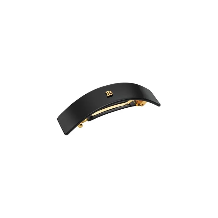 Balmain La Barrette Pour Cheveux Large Black Hair Clip