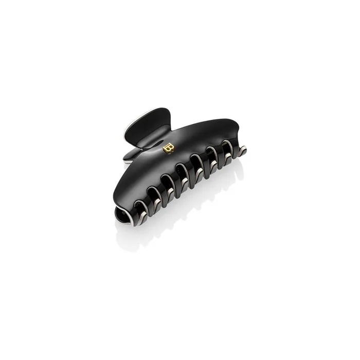 Balmain Hair Couture Medium Hair Clip In Black And White