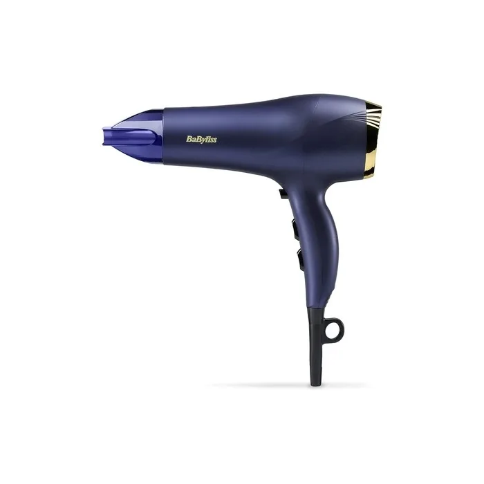 Babyliss Midnight Luxe 2300w Hair Dryer Ionic Frizz Control Fast Drying