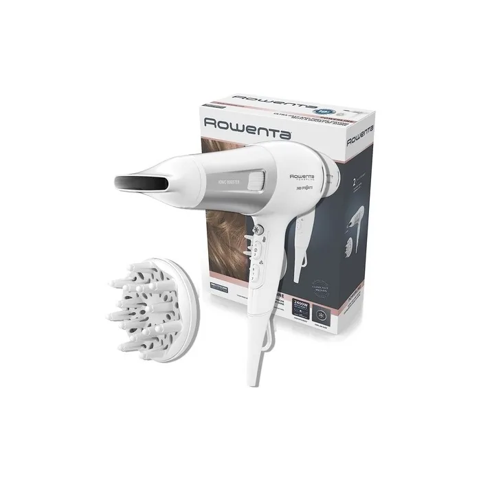 Rowenta Powerline Hair Dryer with Ion Function and Diffuser 6 Speed/Temperature Settings CV5930F0