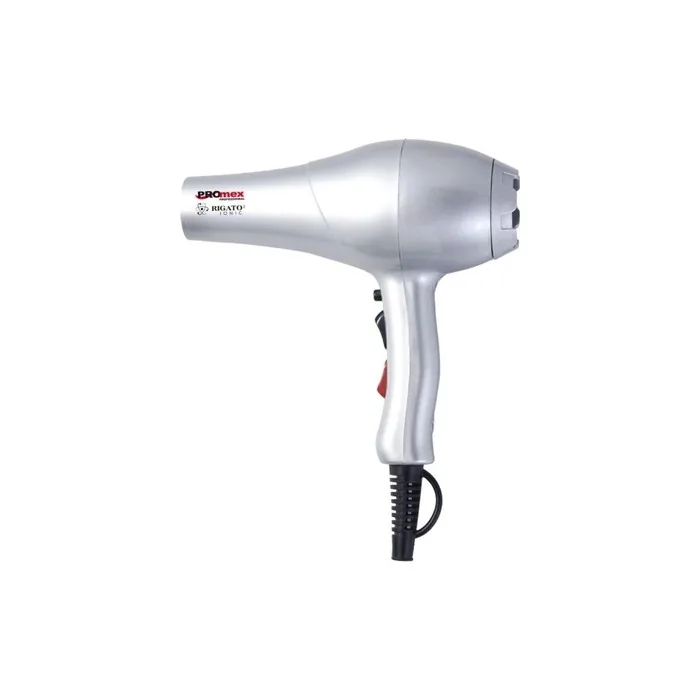 Shophair Promex Hair Dryer Rigato 2 Ionic Silver