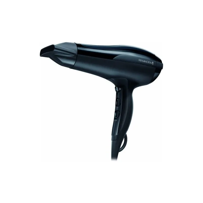Remington Pro-Air Ion Hair Dryer 2200W with Ceramic Ion Ring Styling Nozzle 3 Heat & 2 Separate Blower Settings Cool Shot