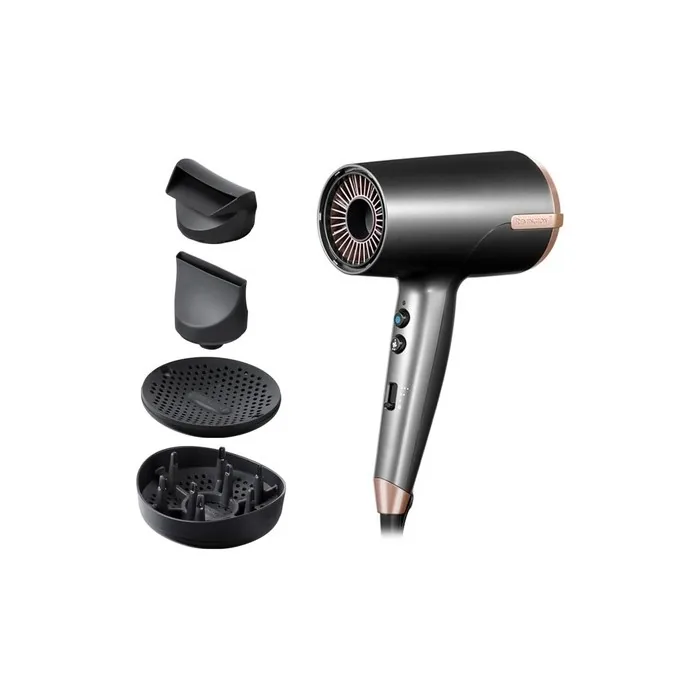 Remington One Dry & Style Compact Hair Dryer 2000W with 4 Specially Designed Styling Accessories
