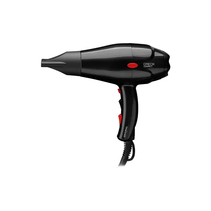 Sineco France Original Dreox Compact Hair Dryer AC Black 2000W