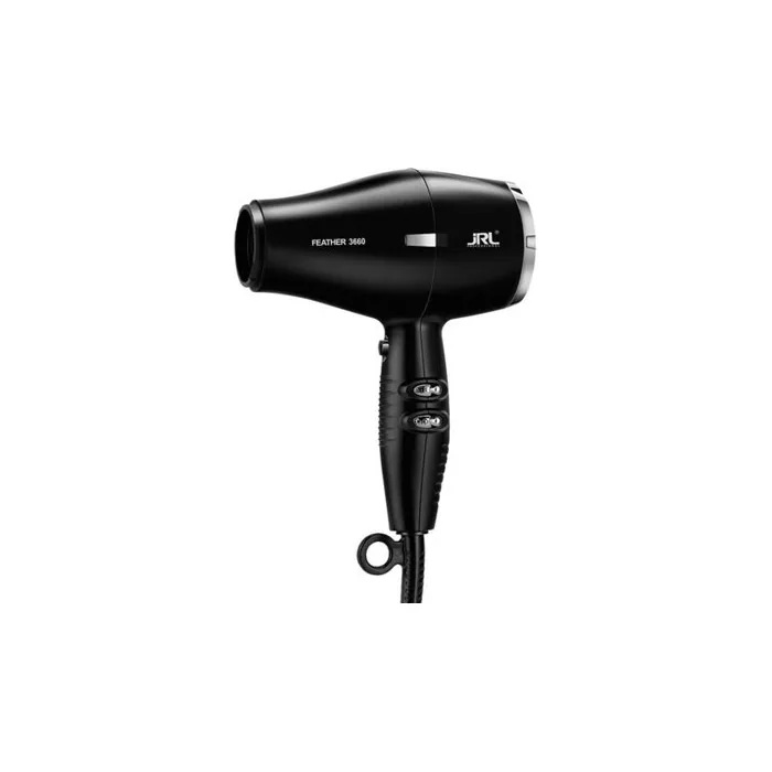 Professional JRL Feather 3660 Ultralight Hairdryer Black 1850W