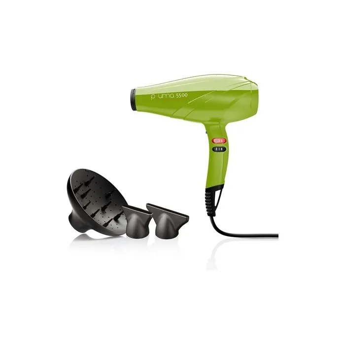 Gama Italy Professional A11 Pl5500 Ion Vr Hairdryer Green
