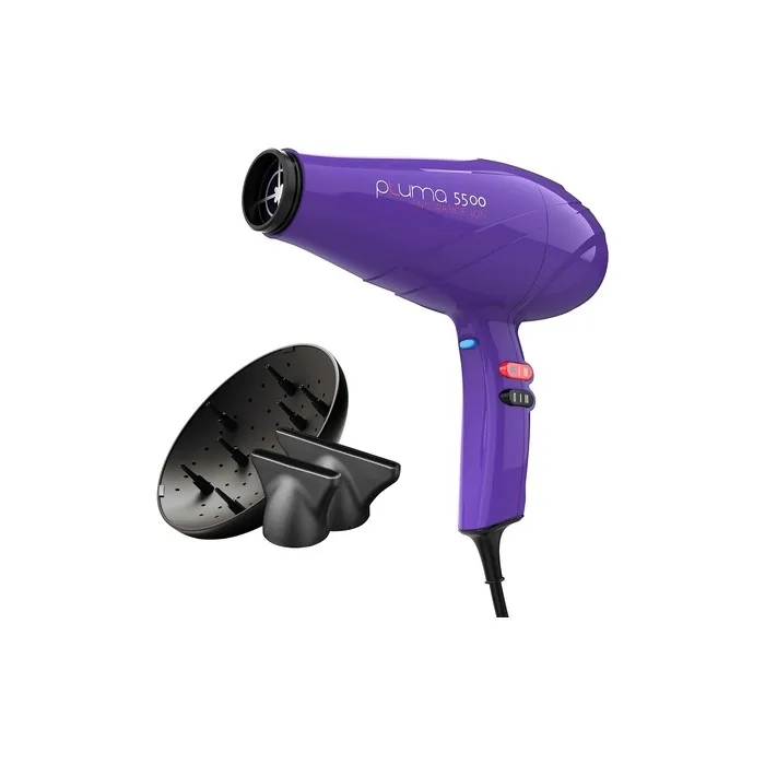 Gama Italy Professional Ion Plus Hair Dryer 2400W Made in Italy Violet