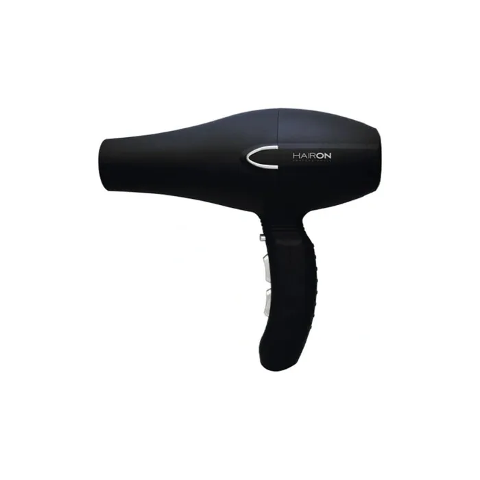 Hair On Hair Dryer Avion Black - 2000 Watt