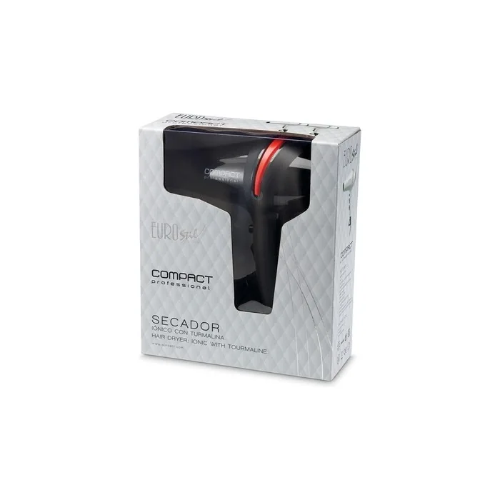 Eurostil Compact Professional Hair Dryer With Tourmaline 2000w