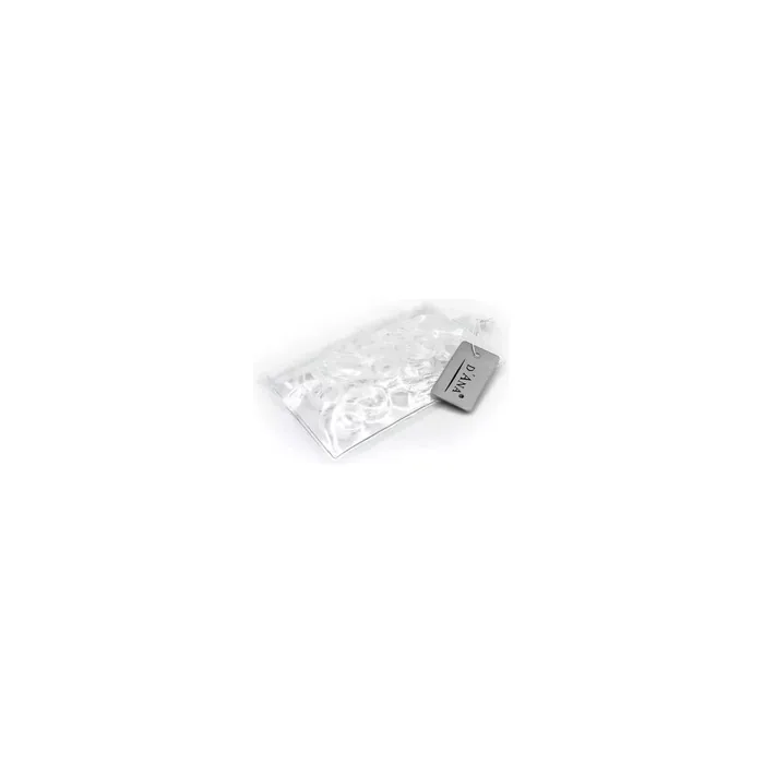 D'Ana Pack Of 100 Elastic Bands Bemy Transparent