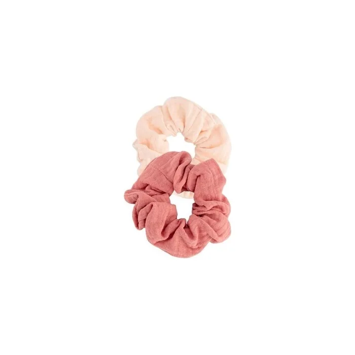Bachca Paris Cotton Gauze Scrunchies Set