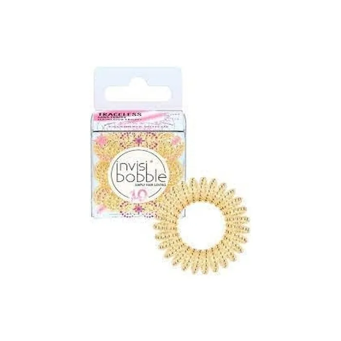 Invisibobble Original Time To Shine Gold Rush Hair Ties - Pack of 3
