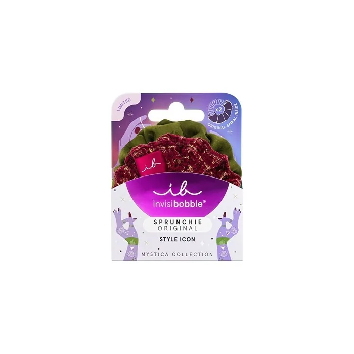 Invisibobble Sprunchie Mystica Merry For Love 2 Pcs Hair Elastic