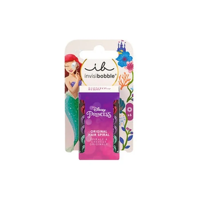 Invisibobble Kids Original Disney Ariel Hair Band 6 Pieces