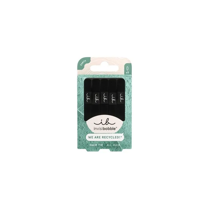 Invisibobble Ecotie Black 5 Units