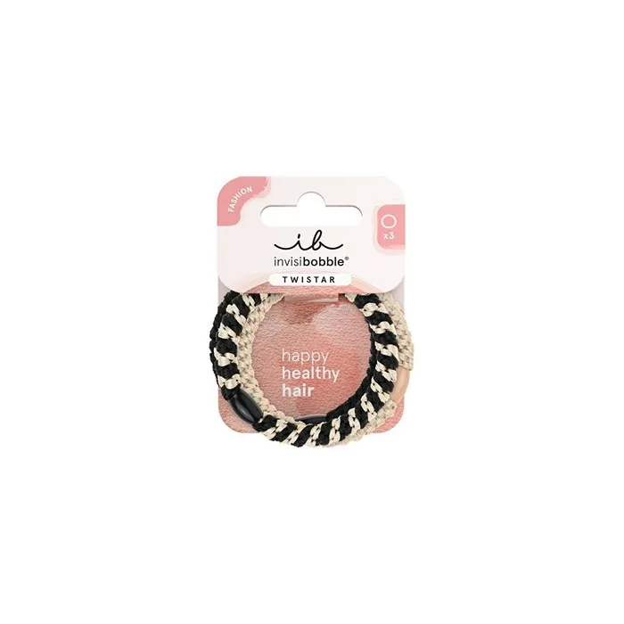 Invisibobble Elastic Band Twistar Classical Braids 3 Pieces
