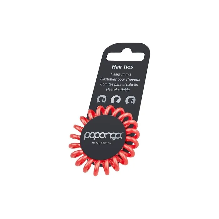 Original Papanga® Spiral Hairbands, Metal Edition, Size: Small, Colour: Metallic