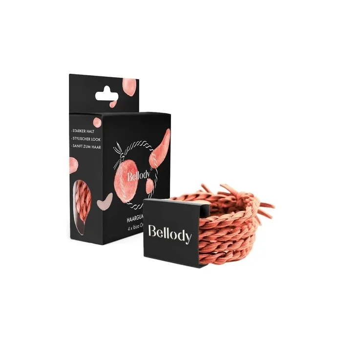 Bellody Original Hair Bobbles Sundance Edition Stylish Braided Hair Scrunchie with Strong Hold Women's Hair Accessories