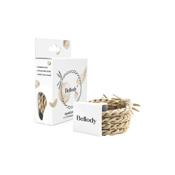 Bellody Original Hair Bobbles - Stylish Braided Hair Bobbles With Strong Hold
