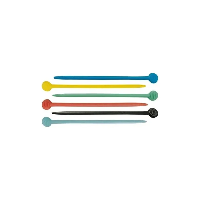 Sibel Multi-Coloured Plastic Hair Roller Pins 200 Pack - Assorted Colors
