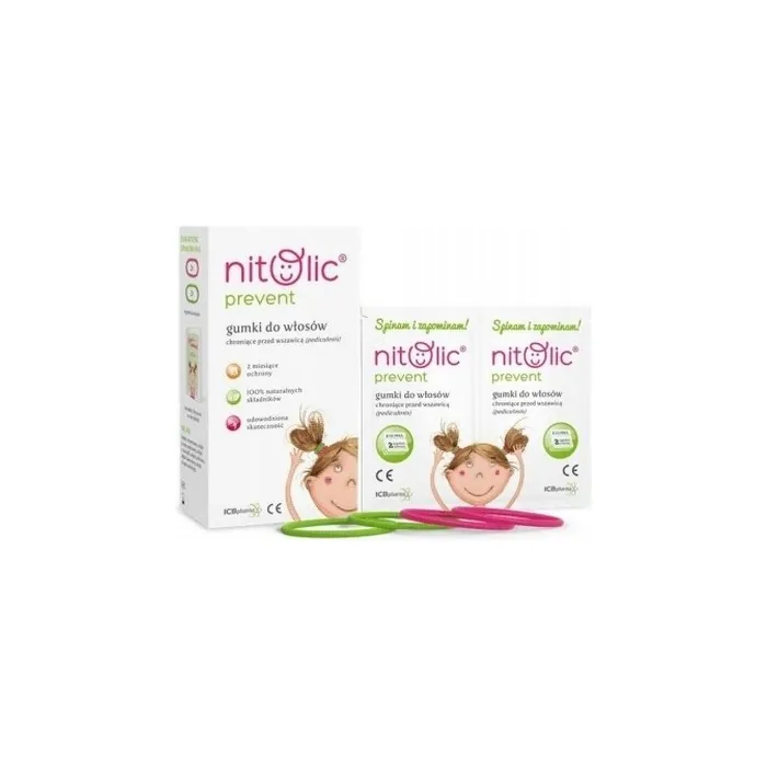 Pipi Nitolic Prevent Hair Tie Set Pack Of 4