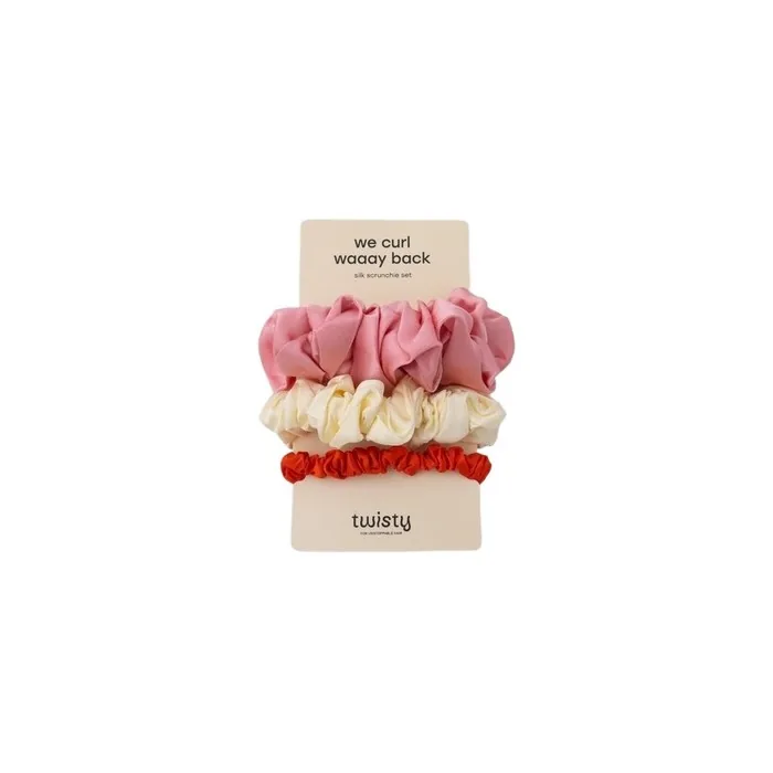 Twistyset We Curl Waaay Back Hair Ties 3 Pieces