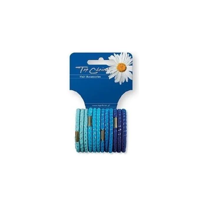 Top Choice Hair Ties 21305 - 12 Pieces