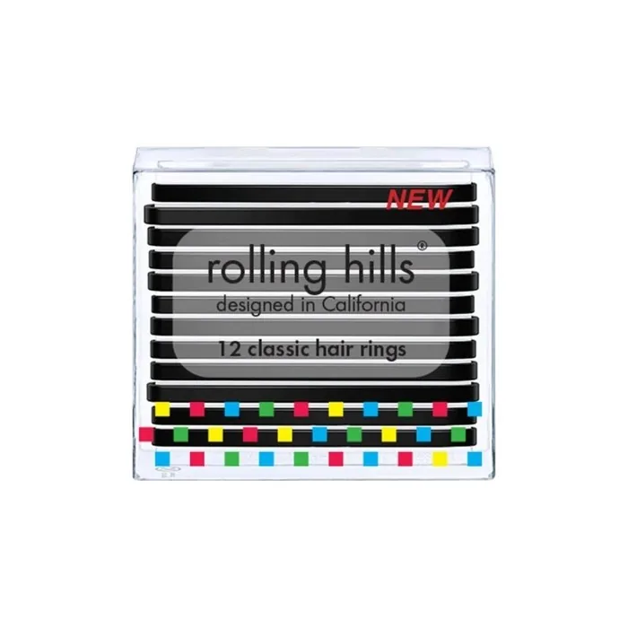 Rolling Hills Rolling Classic Hair Rings Black