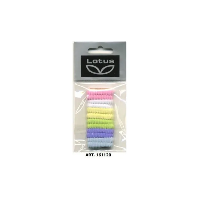 Lotus Sponge Hair Bands Small Assorted Colors