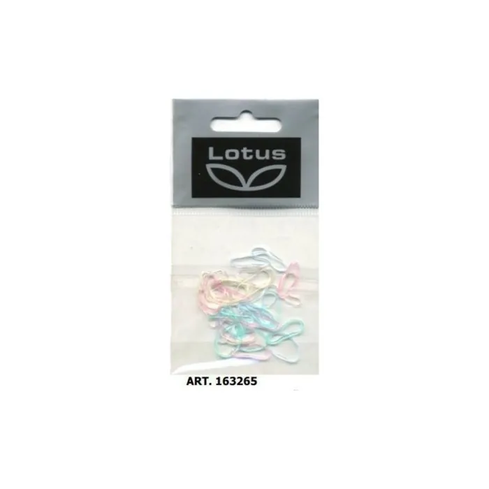 Lotus Rubber Hair Bands Small Assorted Colors