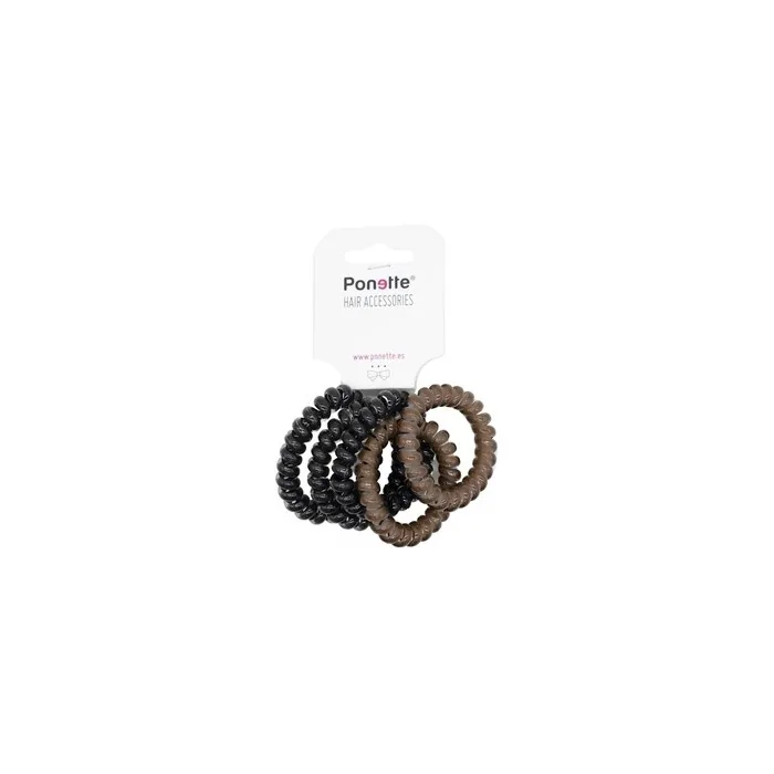 Ponette Invisible Hair Ties - 100 Units