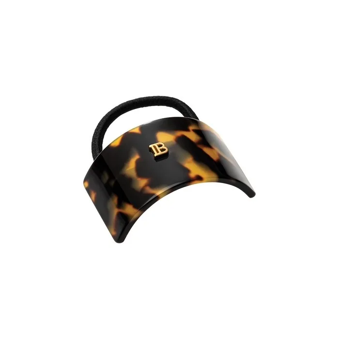 Balmain Paris Cellulose Acetate Hair Elastic Tortoise Shell
