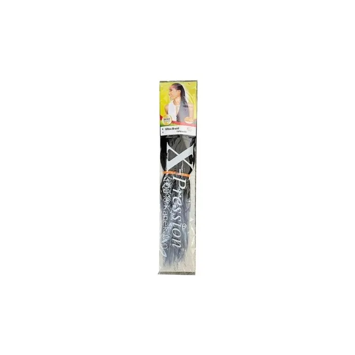 X-Pression - Ultra Braid Synthetic Braid Hair Number T1b/Periwinkle