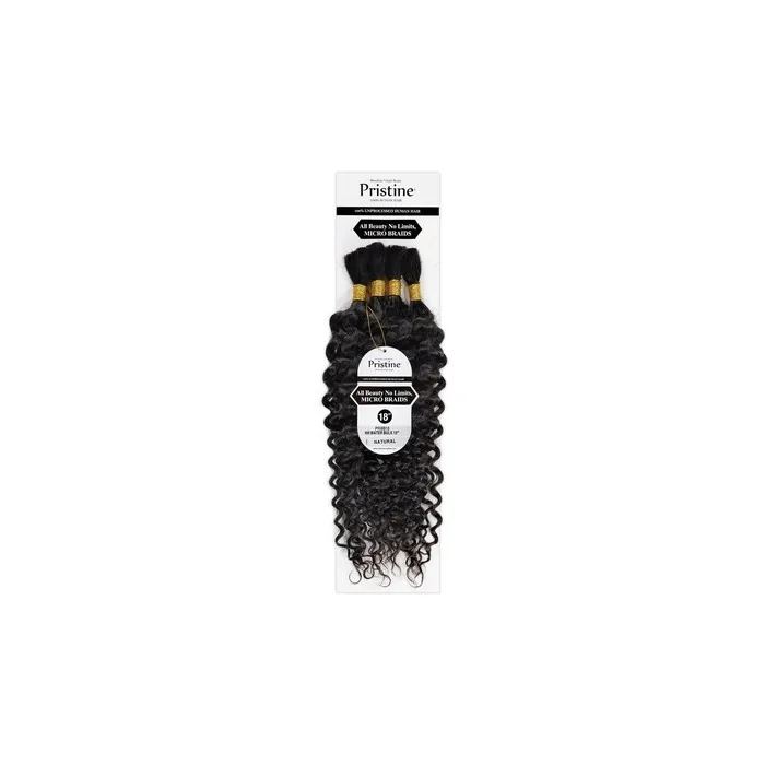 Mane Concept Unprocessed Human Hair Braids Prwb18 Hh Water Bulk 18 Natural