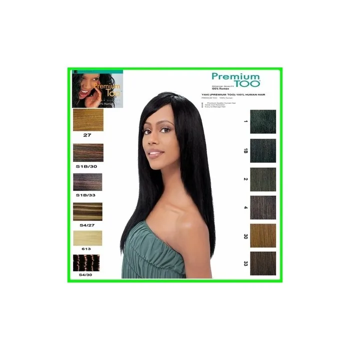 Sensationnel Premium Too Yaki Natural 100 Human Hair Woven