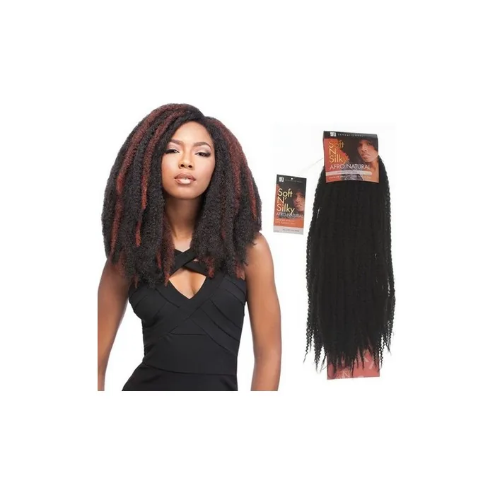 Sensational Soft N' Silky Afro Natural Synthetic Afro Twist Braid