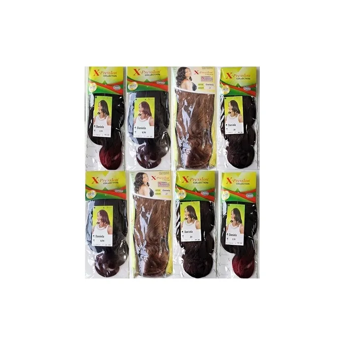 X-Pression Collection Daniela 15" Weave Style 100% Synthetic Hair Extensions