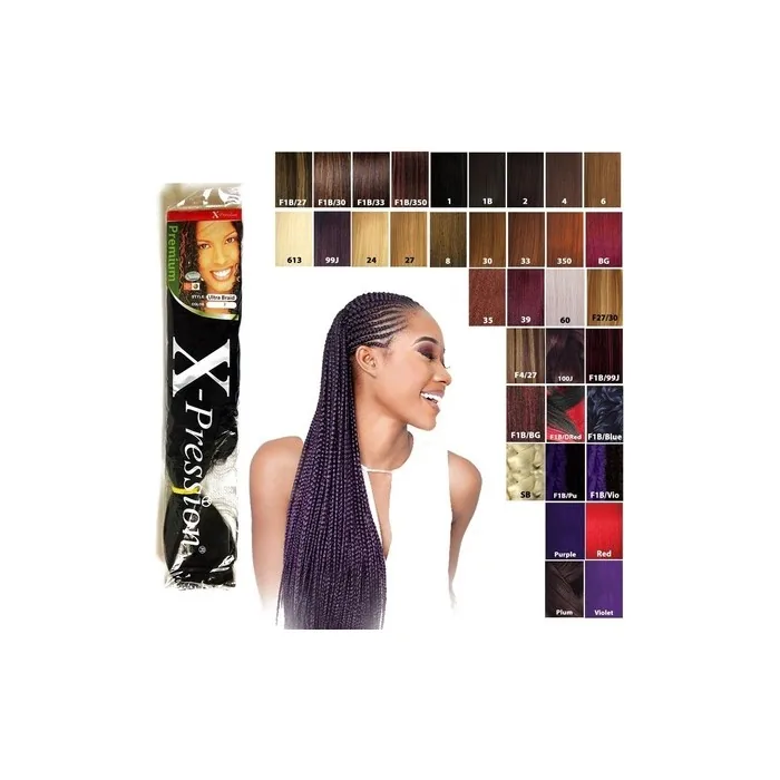 Xpression Ultra Braid 160g Deep Black