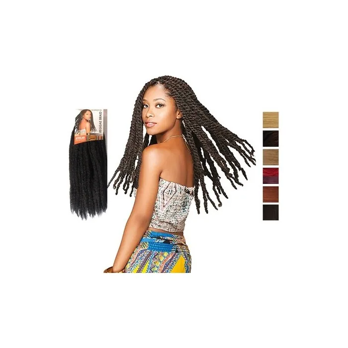 Sensationnel Reggae Braid Marley Braid African Collection Synthetic Hair Braids