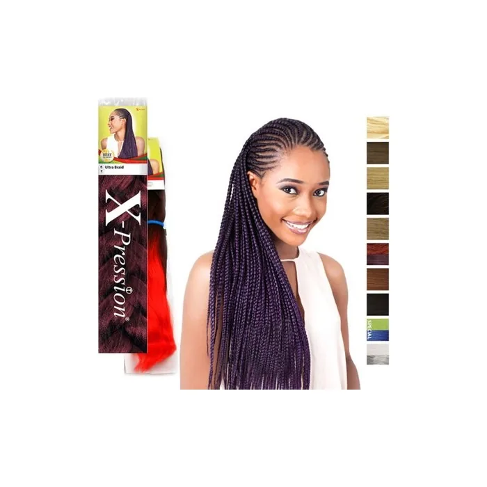 X-Pression Ultra Braid Hair Extension - Original Braids Rastas Cornrow Bulk