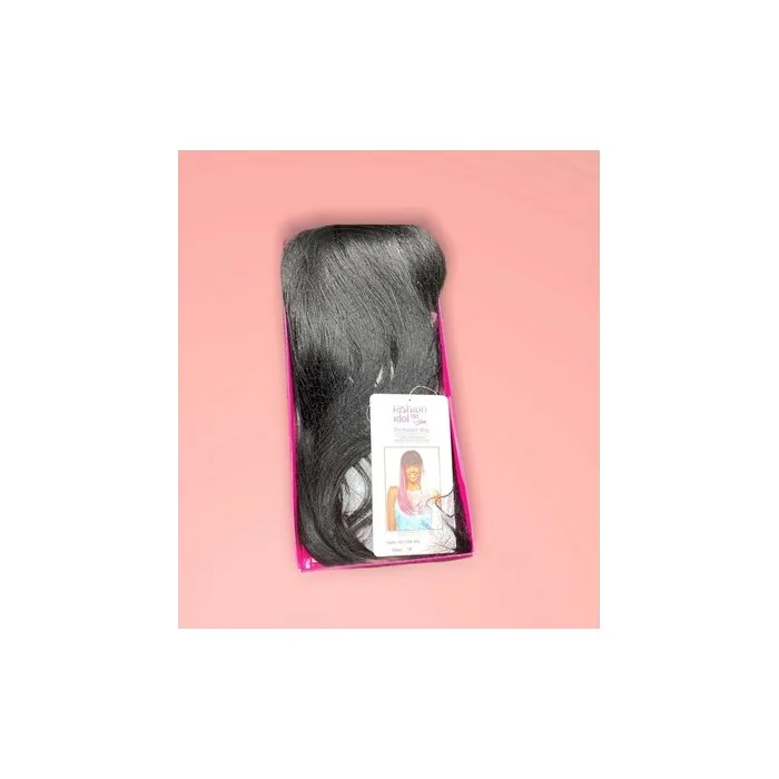 Hair By Sleek Evie Synthetic Lace Long Straight Wig Colour 1B